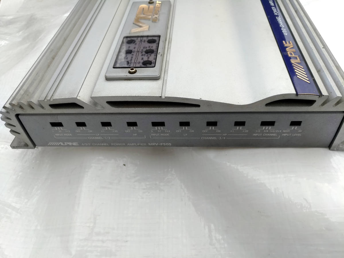アルパイン V12 ALPINE EXPERT パワーアンプ Expert 0 MRV-F505 MBV44 