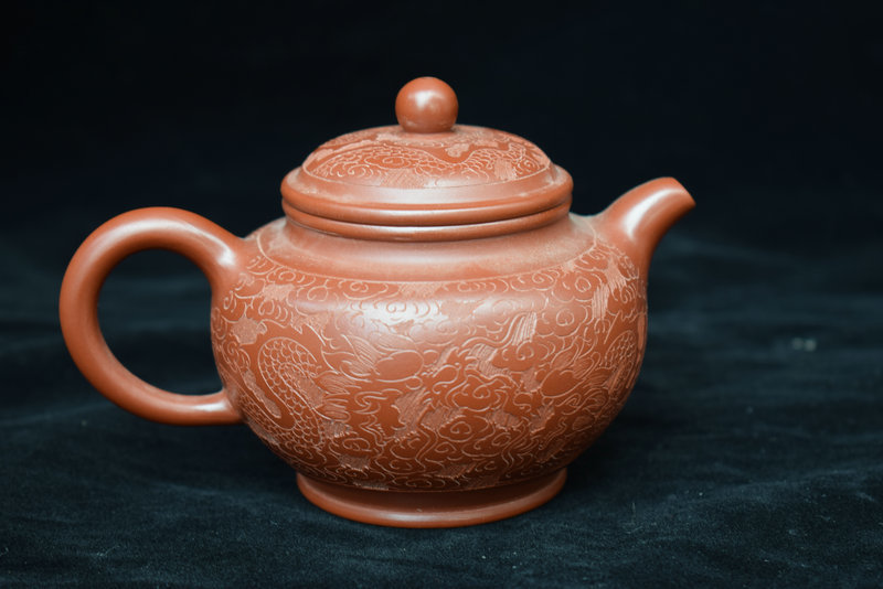 赤字超特価，豊富な 稀少珍品 紫砂手彫 龍紋 茶壷 酒壷 急須茶道具 煎茶道具 稀少 在銘(施釉陶)｜売買されたオークション情報、yahooの商品情報をアーカイブ公開 - オークファン 骨董陶磁器一般