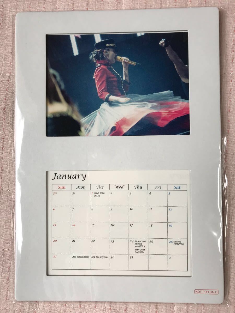 安室奈美恵 カレンダー 2019_1