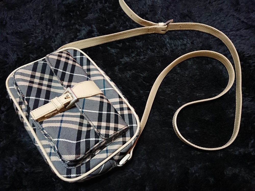 ノバチェック ショルダーバッグ 斜め掛け BURBERRY バーバリー 