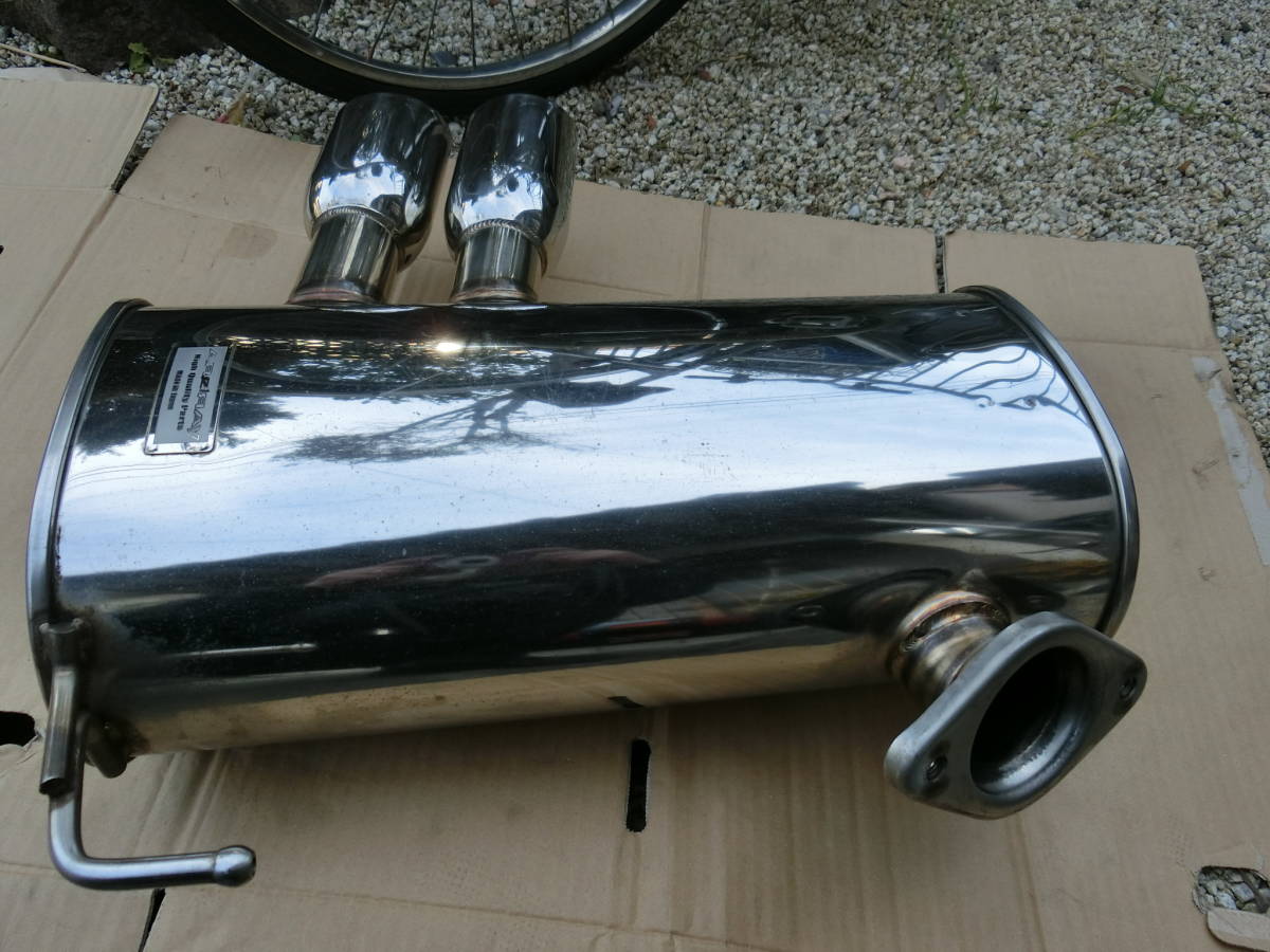 ☆for BMW E84 X1 sDrive 18i☆ アーキュレー ボルトオン マフラー