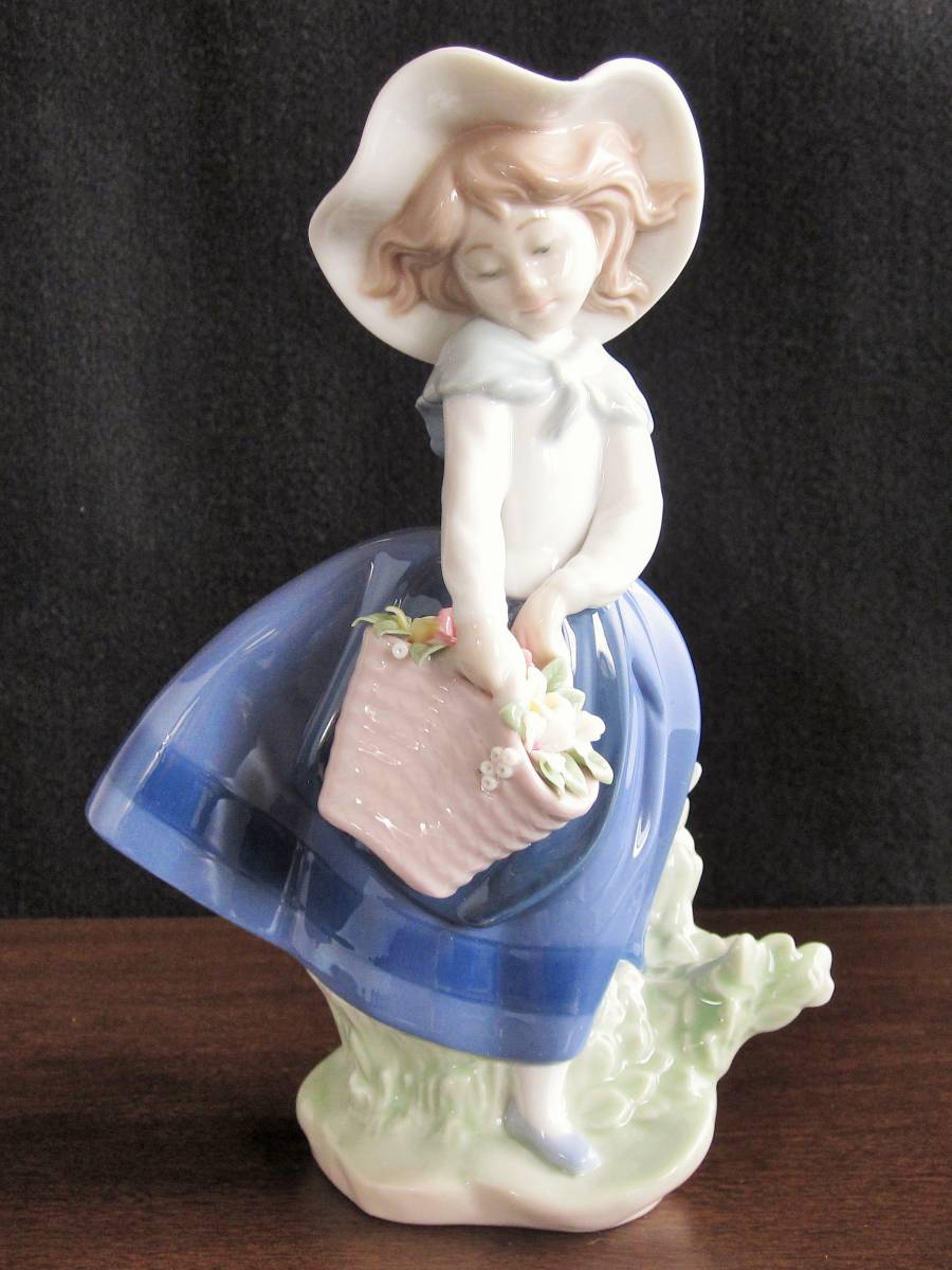 リヤドロ きれいな花ばかり LLADRO 置物 01005222 フィギュリン 陶器