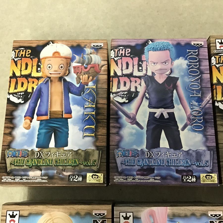 訳あり One Piece The Grandline Children Vol 5 カク ゾロ Vol 6 ウソップ サンジ Vol 7 しらほし姫 ボニー フィギュア 売買されたオークション情報 Yahooの商品情報をアーカイブ公開 オークファン Aucfan Com