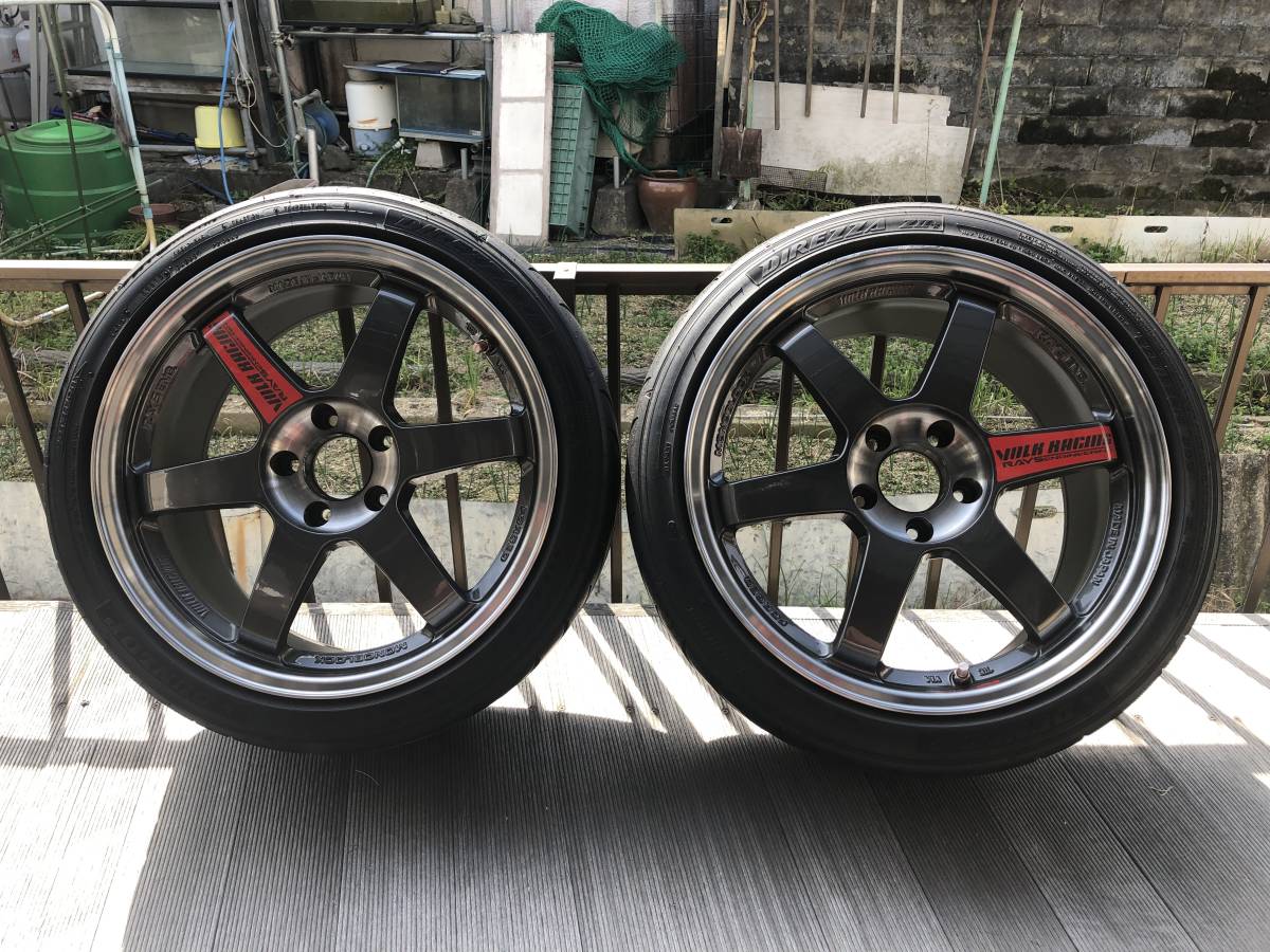 RAYS 9.5J TE37SL TE37 レイズ 114.3 +22 5H （レイズボルクレーシング 