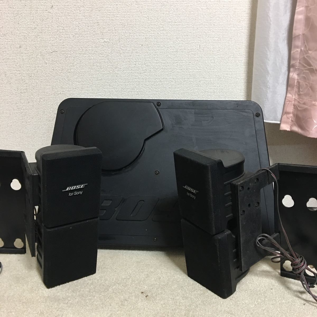 BOSE for Sony スピーカーシステム 2個セット Bose for sony ウハーとスピーカーセット SONY SS-CS3 (2台セット