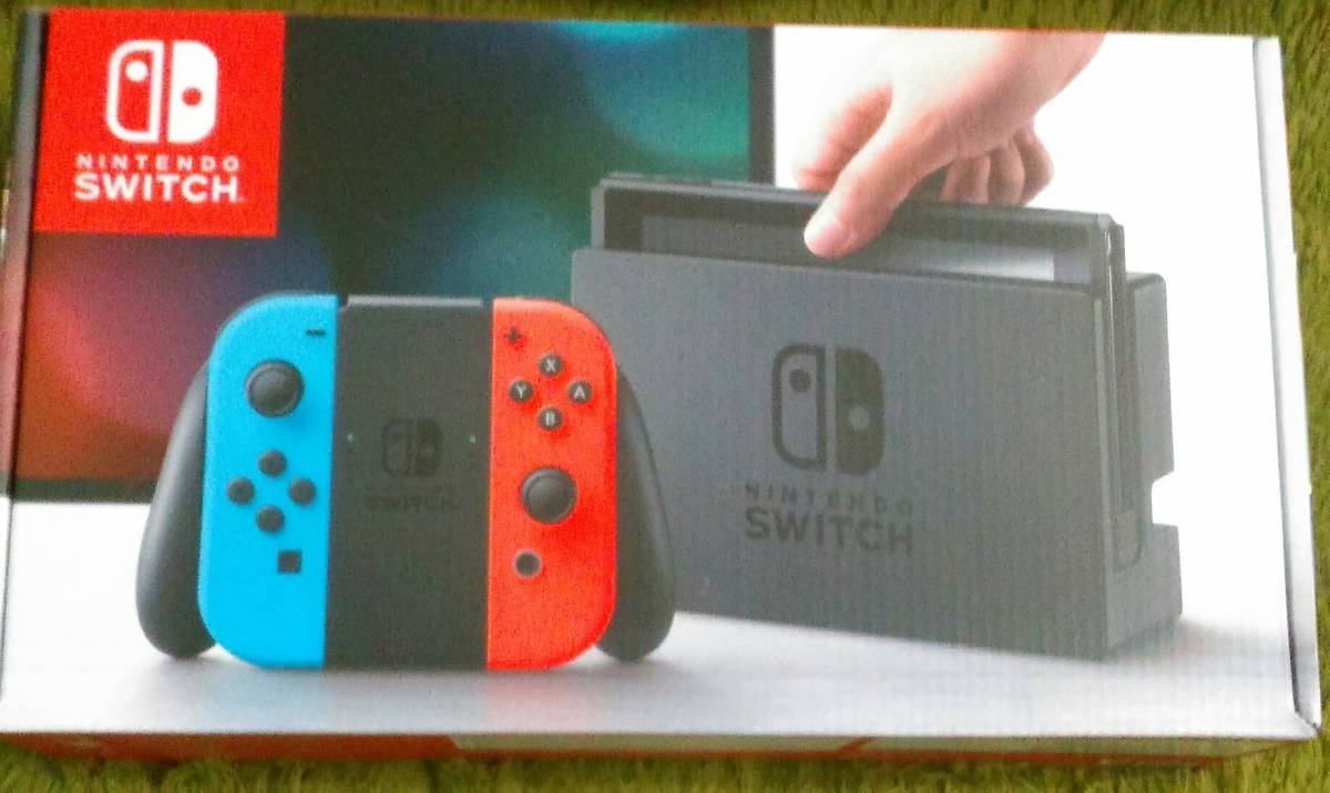 ニンテンドー　スイッチ 本体　新品　未使用　未開封　switch ネオンブルー　ネオンレッド　送料無料　匿名 任天堂