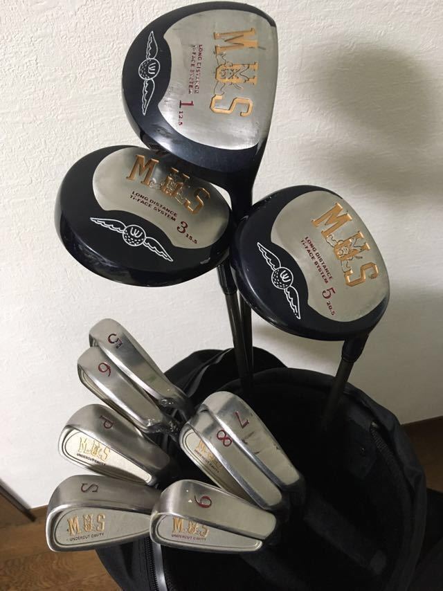 M.U SPORT＊ミエコ・ウエサコゴルフ クラブ・キャディバッグ ・カバー