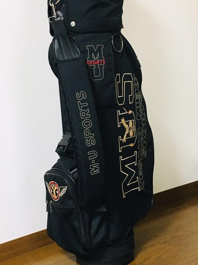 M.U SPORT＊ミエコ・ウエサコゴルフ クラブ・キャディバッグ ・カバー