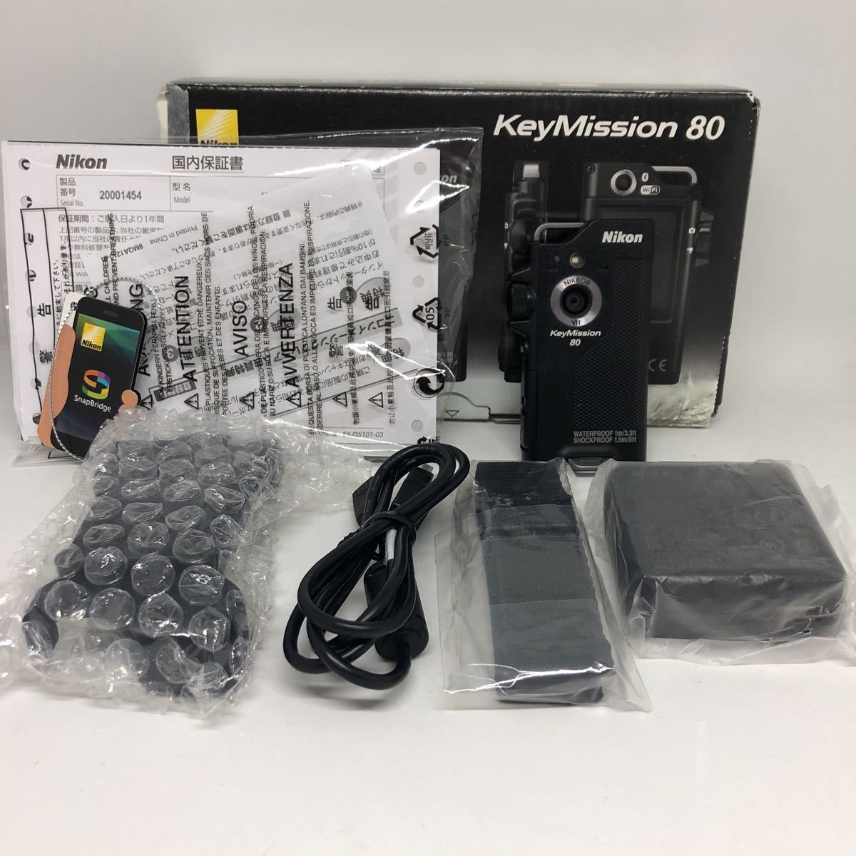 KeyMission Nikon 0 - | Camera Wearable BK ニコン、初のアクション 