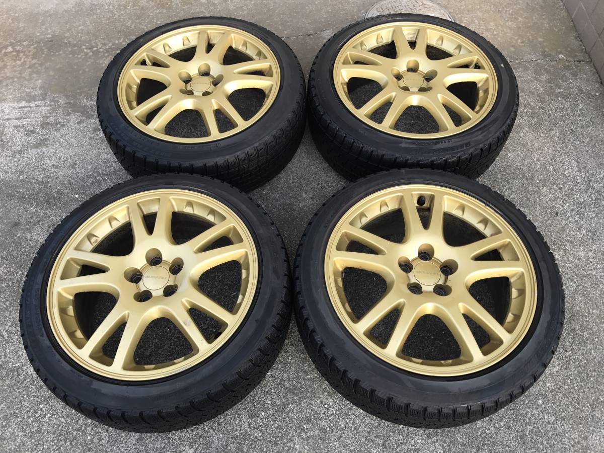 スバル インプレッサ WRX STI(GDB-C) 純正ホイール 17インチ 「7.5J/+