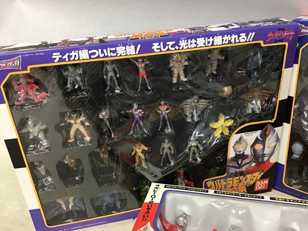 ウルトラマン ティガモンスター超全集、集結!4大戦士セット 他 C