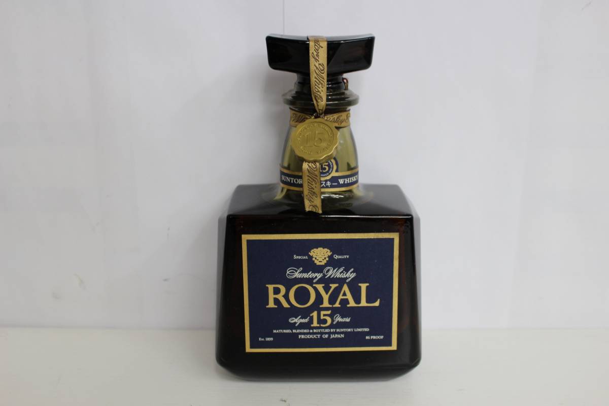 ☆未開栓 サントリー ウイスキー ROYAL ローヤル プレミアム 15年 700ml C030601☆