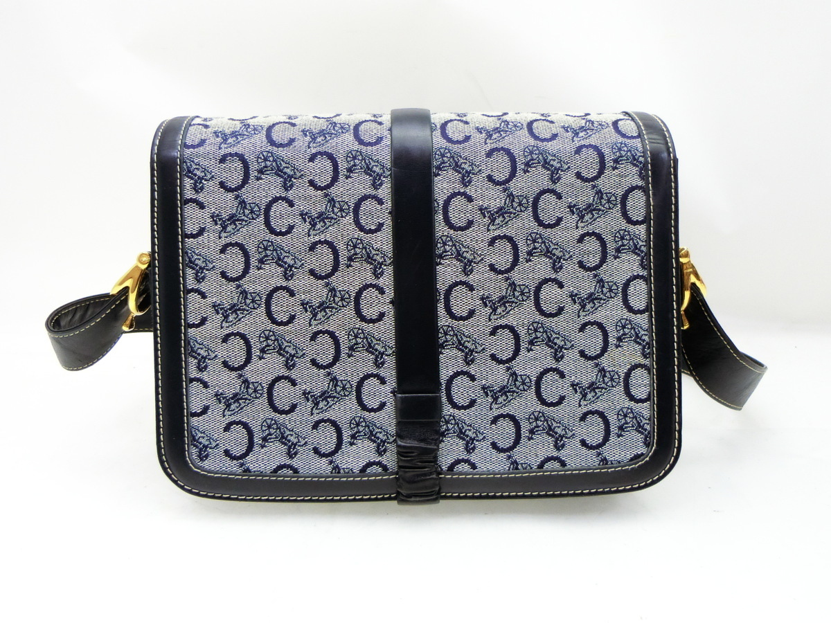 CELINE Cマカダム セリーヌ 馬車金具 ショルダーバッグ OLD 馬車 