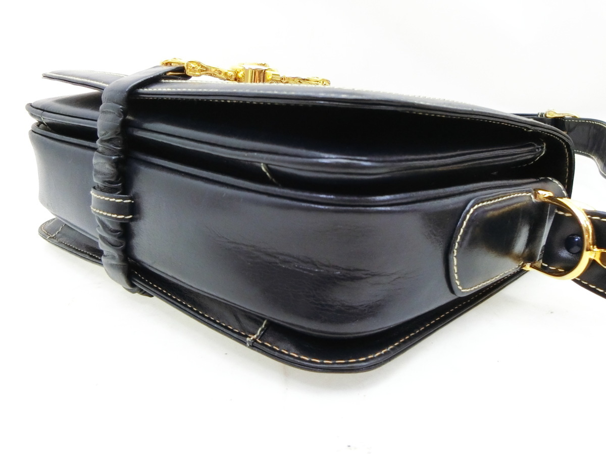 CELINE Cマカダム セリーヌ 馬車金具 ショルダーバッグ OLD 馬車 