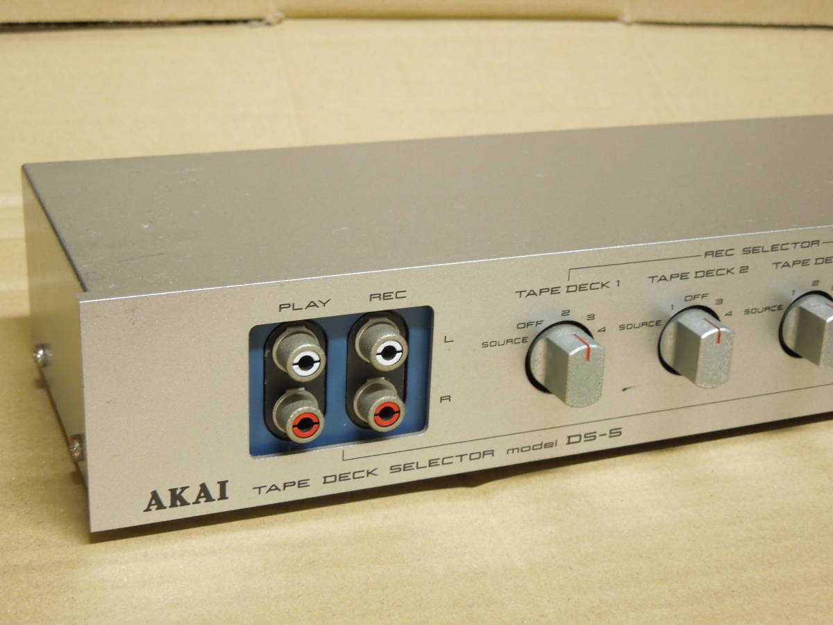DS-5 - アカイ 美品AKAI テープデッキセレクター｜Yahoo!フリマ（旧