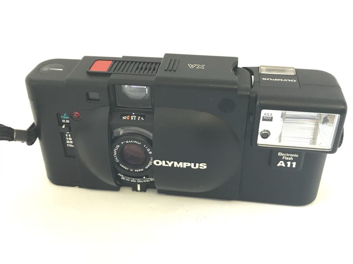 オリンパス OLYMPUS XA 35mm F2.8 ストロボ フラッシュ A11 コンパクト