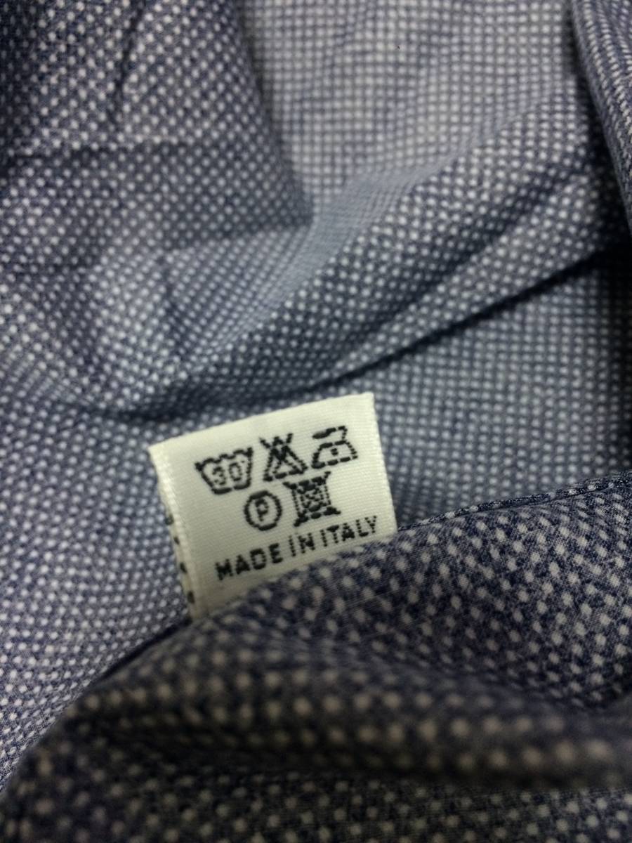 Ron Herman購入Salvatore Piccolo18AW新作SHIRT ALBERTO size XL NAVY made in ITALY税込定価36720円 サルヴァトーレ ピッコロイタリア製