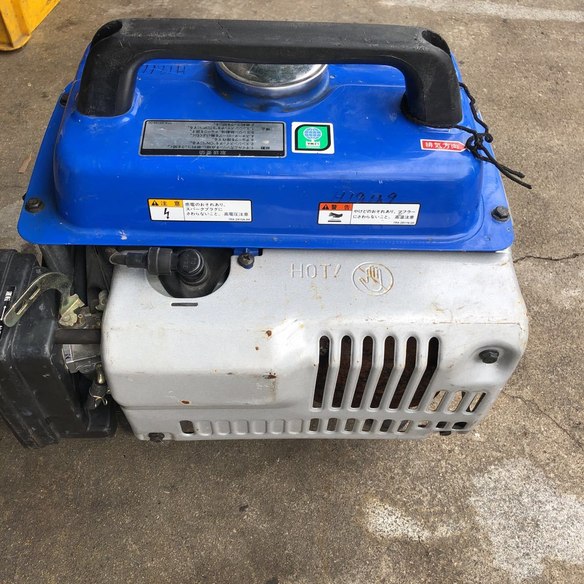 YAMAHA EF7H エンジン発電機 100Vジャンク品 【公式通販】