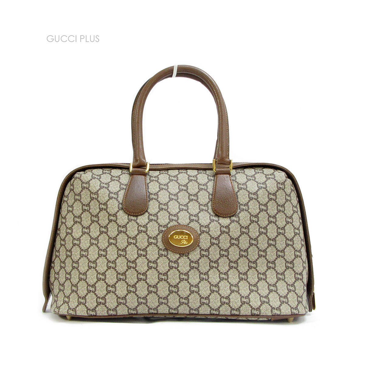 GUCCI PLUS グッチプラス GG PLUS柄 ミニボストンバッグ ハンドバッグ 