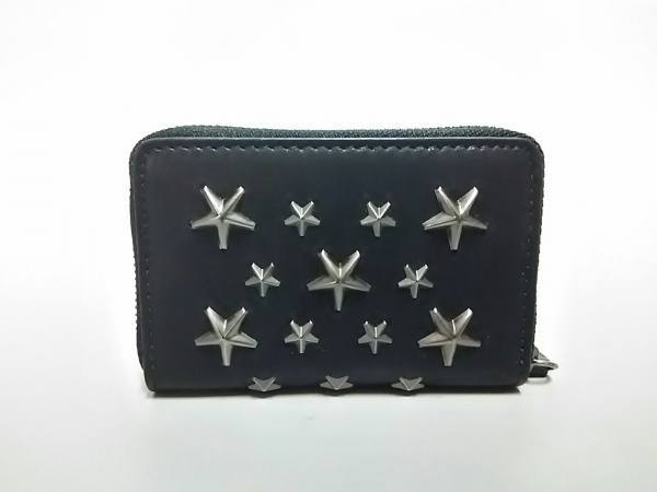 コインケース JIMMY ジミーチュウ CHOO レザー フィリッパ 黒 財布