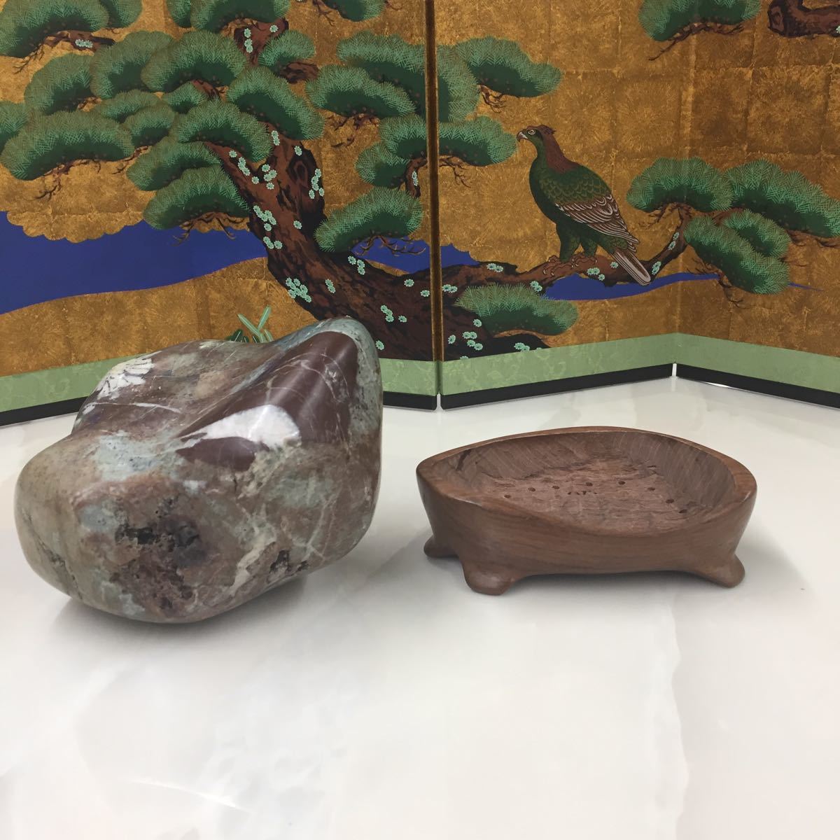 菊花石 岐阜県根尾谷産3.2㌔ 鑑賞石 観賞石 水石 盆石 天然石