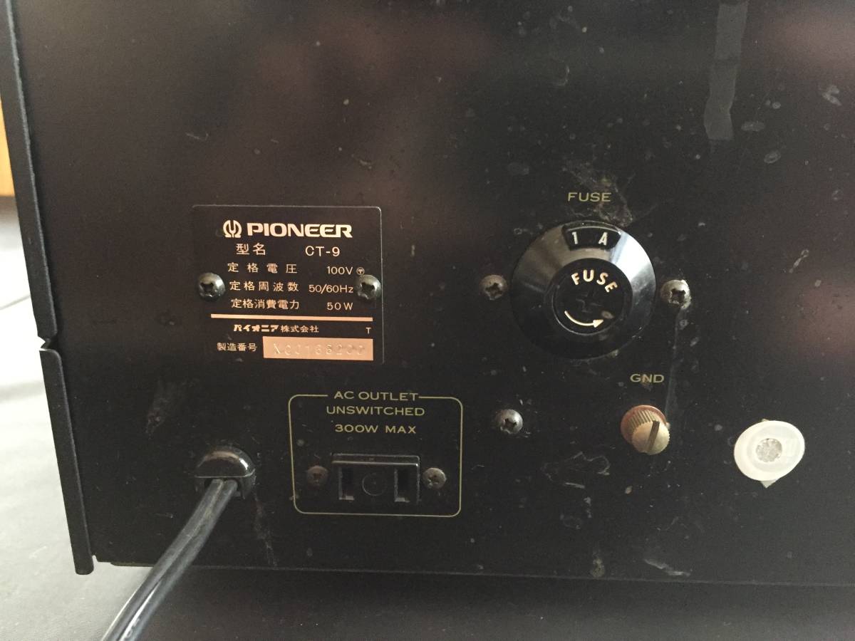 カセットデッキ パイオニア CT-9 Pioneer -pioneer - 2026年最新