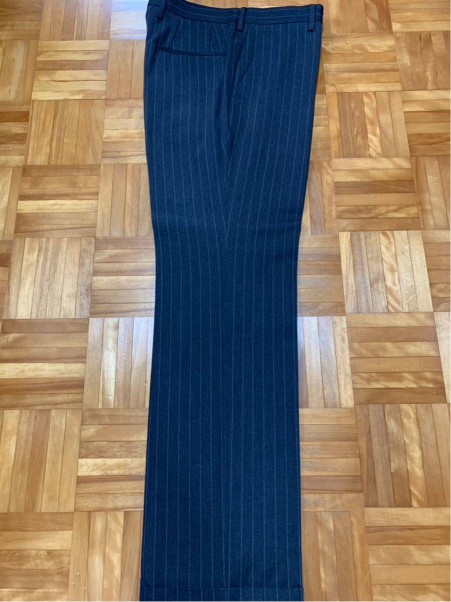 WACKO MARIA ストライプ ワコマリア スラックス (ワコマリア) PLEATED