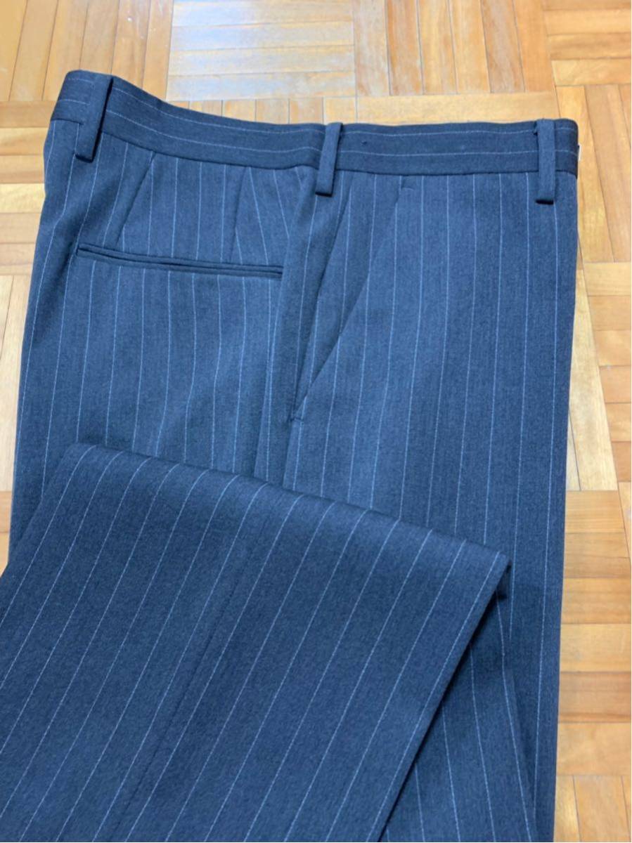 WACKO MARIA ストライプ ワコマリア スラックス (ワコマリア) PLEATED