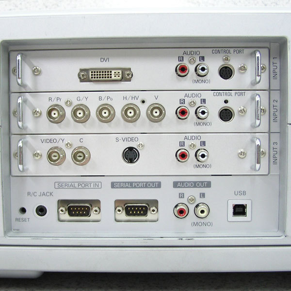 ■□訳あり//SANYO 5800lm プロジェクター 【LP-EF31】 動作確認済 ① // レンズ付、即使用可能