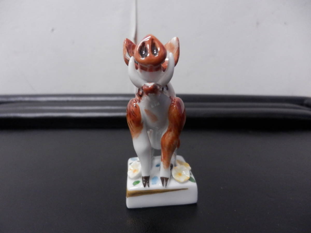 亥年 いのしし 猪 マイセン MEISSEN 干支 干支シリーズ 置物 フィギュ