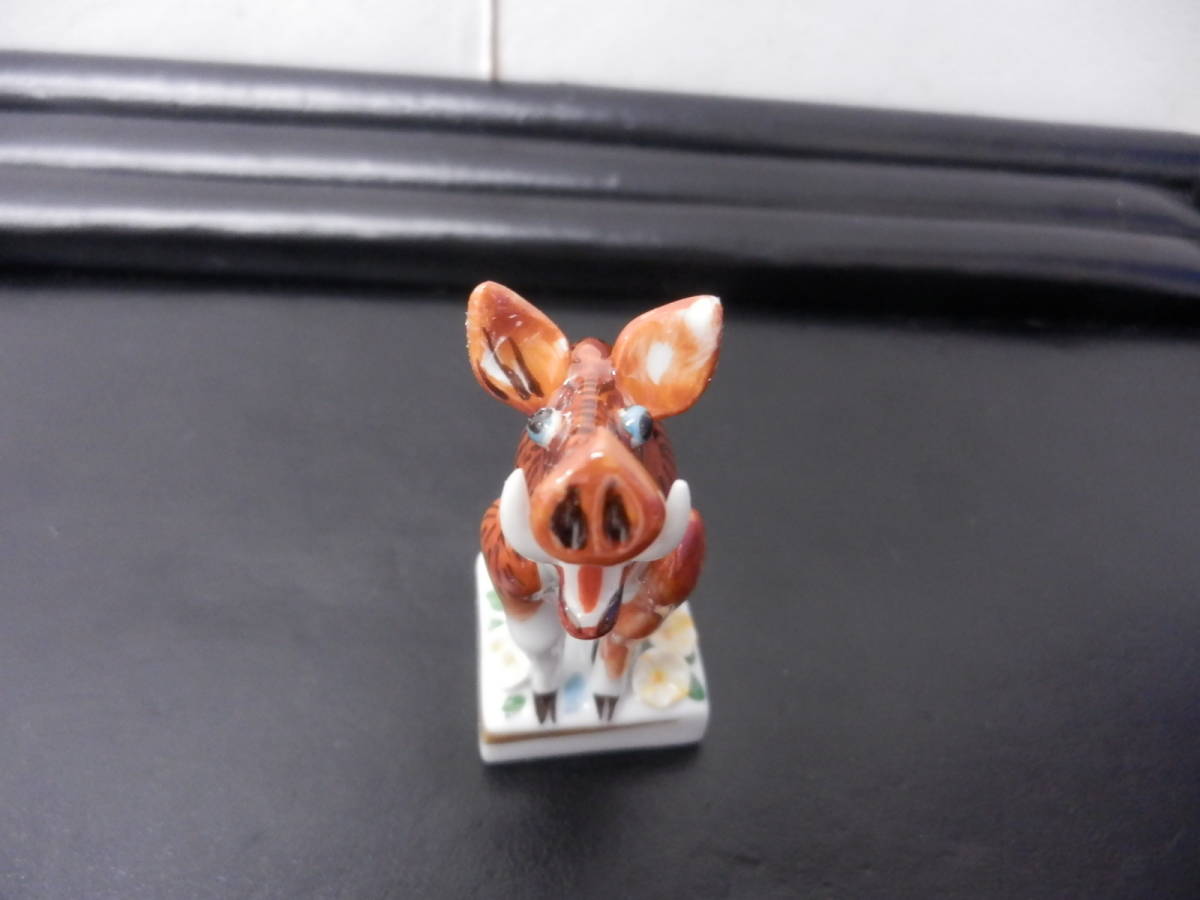 亥年 いのしし 猪 マイセン MEISSEN 干支 干支シリーズ 置物 フィギュ