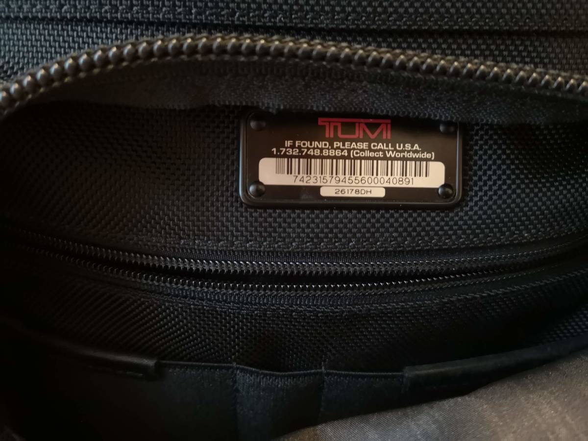 トゥミ TUMI 26178DH ナイロン バックパック/リュック ブラック トゥミ TUMI 26178DH ナイロン バックパック/リュック ブラック
