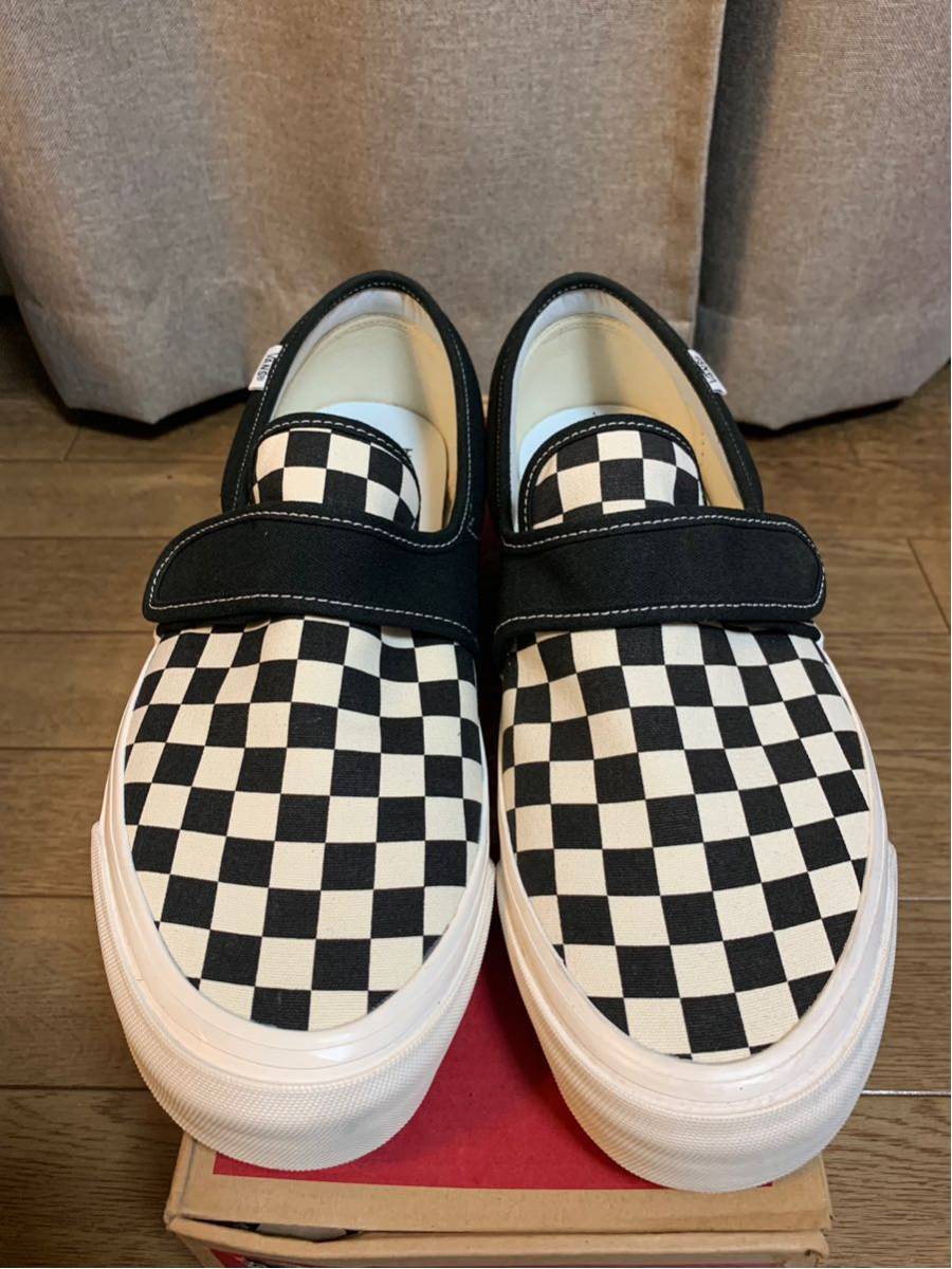 全国無料，得価 ヴァンズ スリッポン ベルクロ アナハイム ファクトリー チェッカー US12 30cm 箱付き VANS SLIP ON 47 V OG Anaheim factory(30.0cm以上)｜売買されたオークション情報、yahooの商品情報をアーカイブ公開 - 30.0cm以上