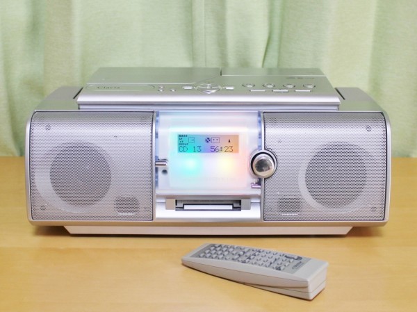 Victor clavia CD MD ラジカセ Victor CD MDラジカセ Clavia ホワイト