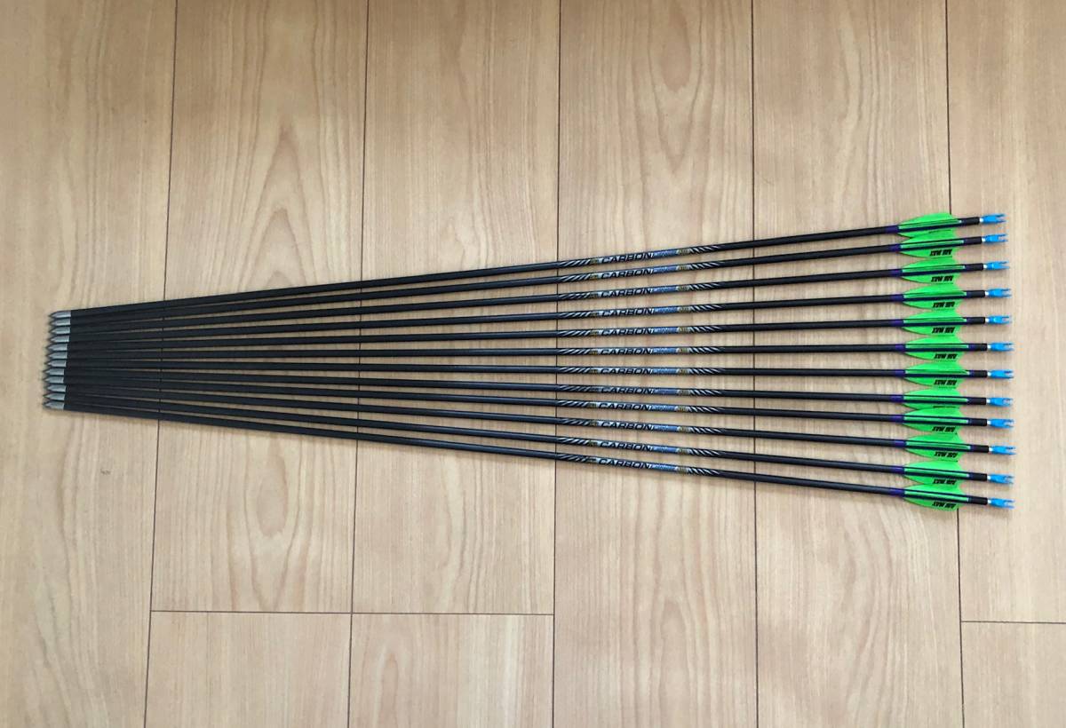 EASTON カーボンワン 410番 12本 X10 EASTON ☆アーチェリー☆シャフト 