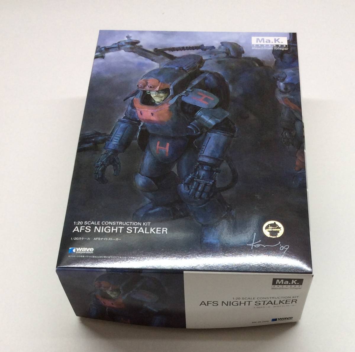 【格安，2026】 袋 WAVE 1/20 AFS NIGHT STALKER ナイトストーカー(マシーネンクリーガー)｜売買されたオークション情報、yahooの商品情報をアーカイブ公開 - オークファン マシーネンクリーガー