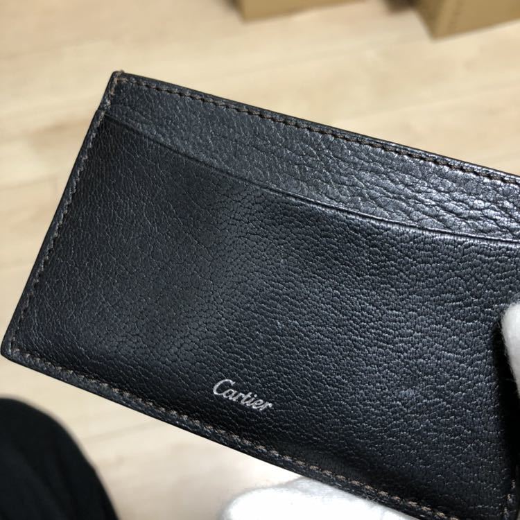 【大幅値下げ】Cartier カルティエ マスト カードケース 名刺入れ ブラック 黒