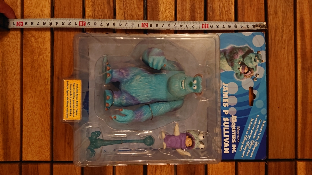 Disney store限定 MONSTERS INC マイク サリー ブー アクション 
