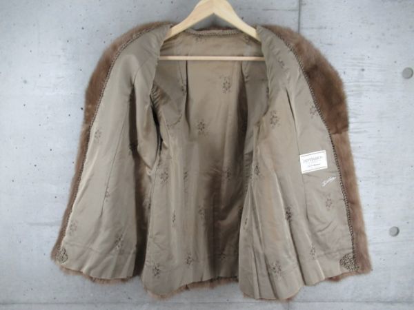 G3140b25◇最高級◇本毛皮◇Paramonto パラモント MINK ミンクファー