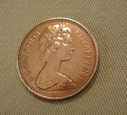 イギリス硬貨 2ペンス (1971年）No 4(ヨーロッパ)｜売買された
