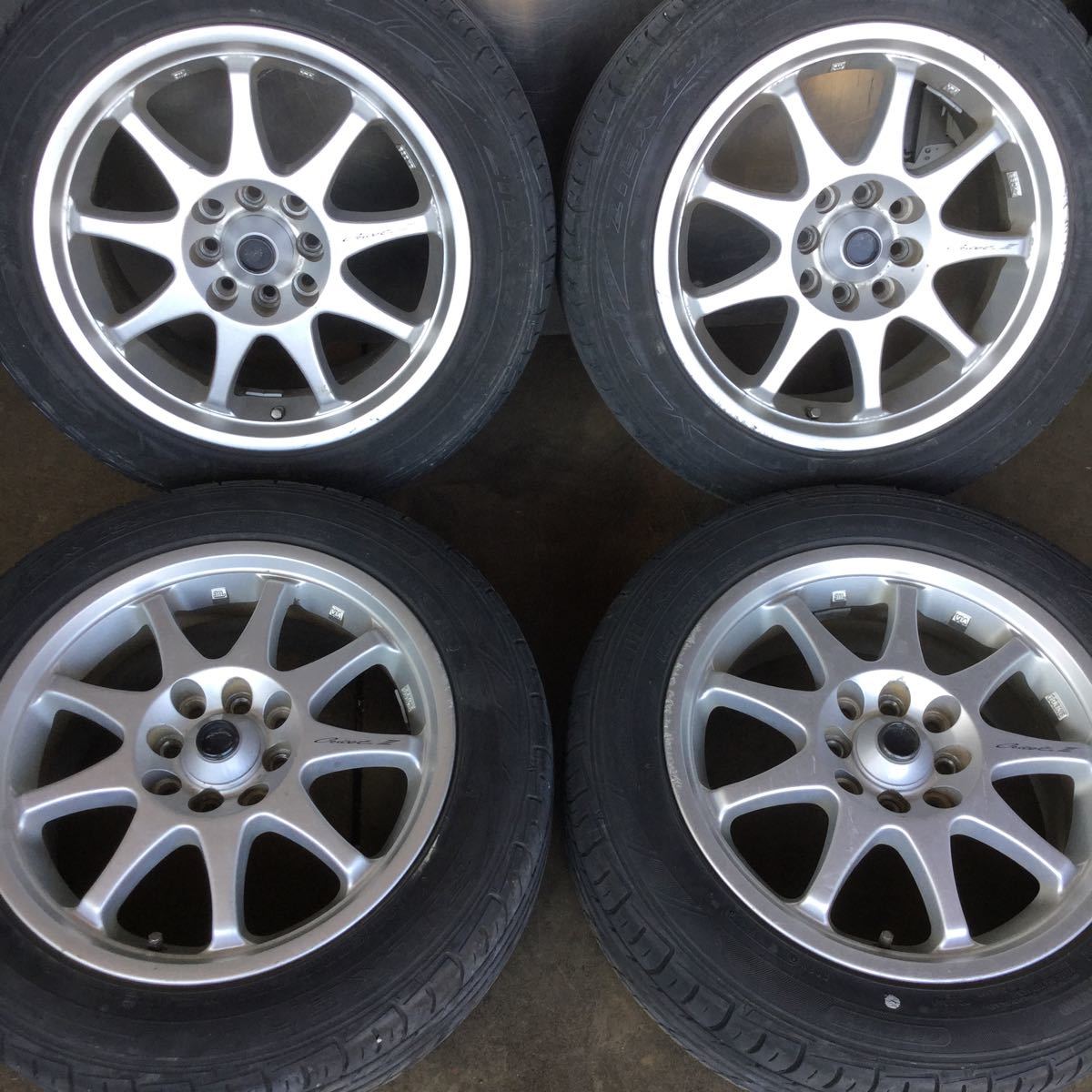 エンケイ 15インチ ENKEI 中古 6.5J4HPCD100 4本 社外ホイール EJS 
