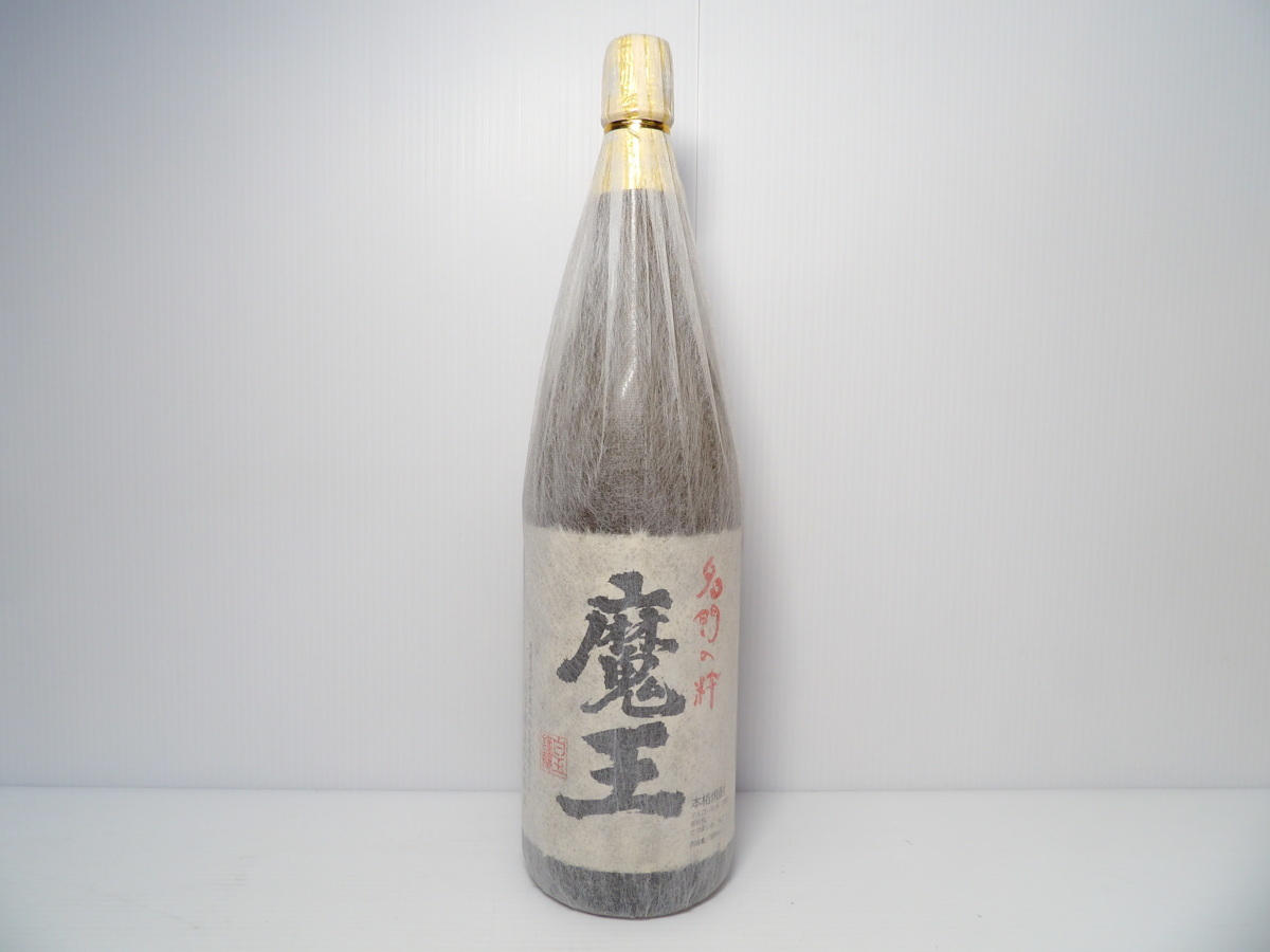 C678△ 未開栓 鹿児島 幻の芋焼酎 【魔王 一升 1800ml】 訳あり 安い
