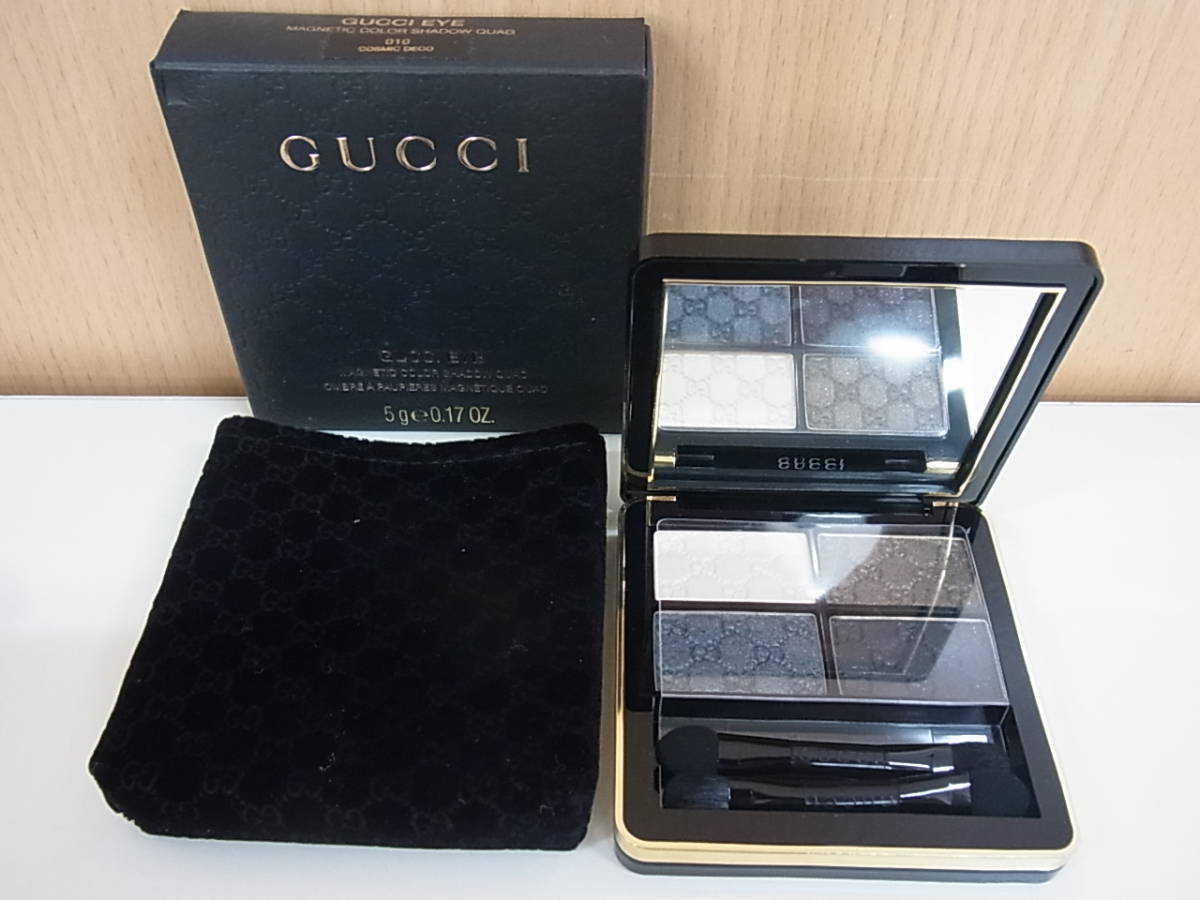 新品未使用 グッチ マグネティックカラー アイシャドウ クアッド 010 5g アイシャドー GUCCI