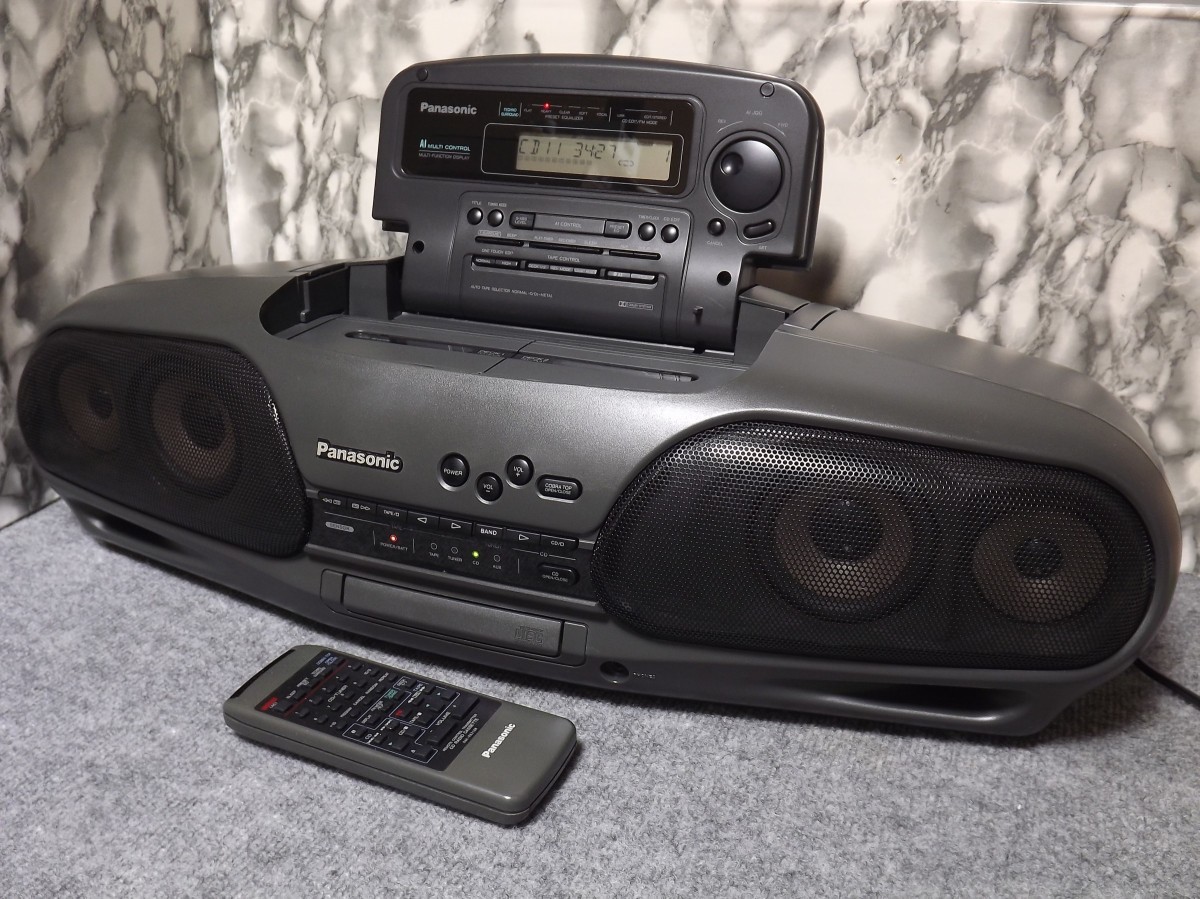 Panasonic RX-DT707 コブラトップ 動作品 リモコン付き パナソニック