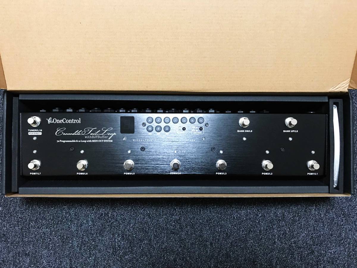 One Control Crocodile Tail Loop OC10 / 合計10エフェクトループを