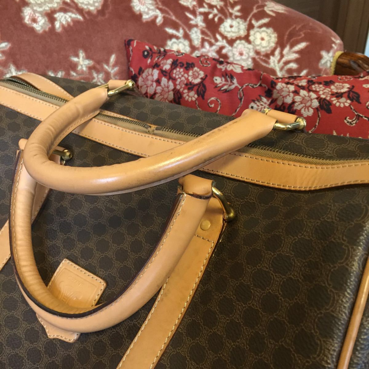 セリーヌ、旅行用ボストンバッグ、美品 【公式通販】