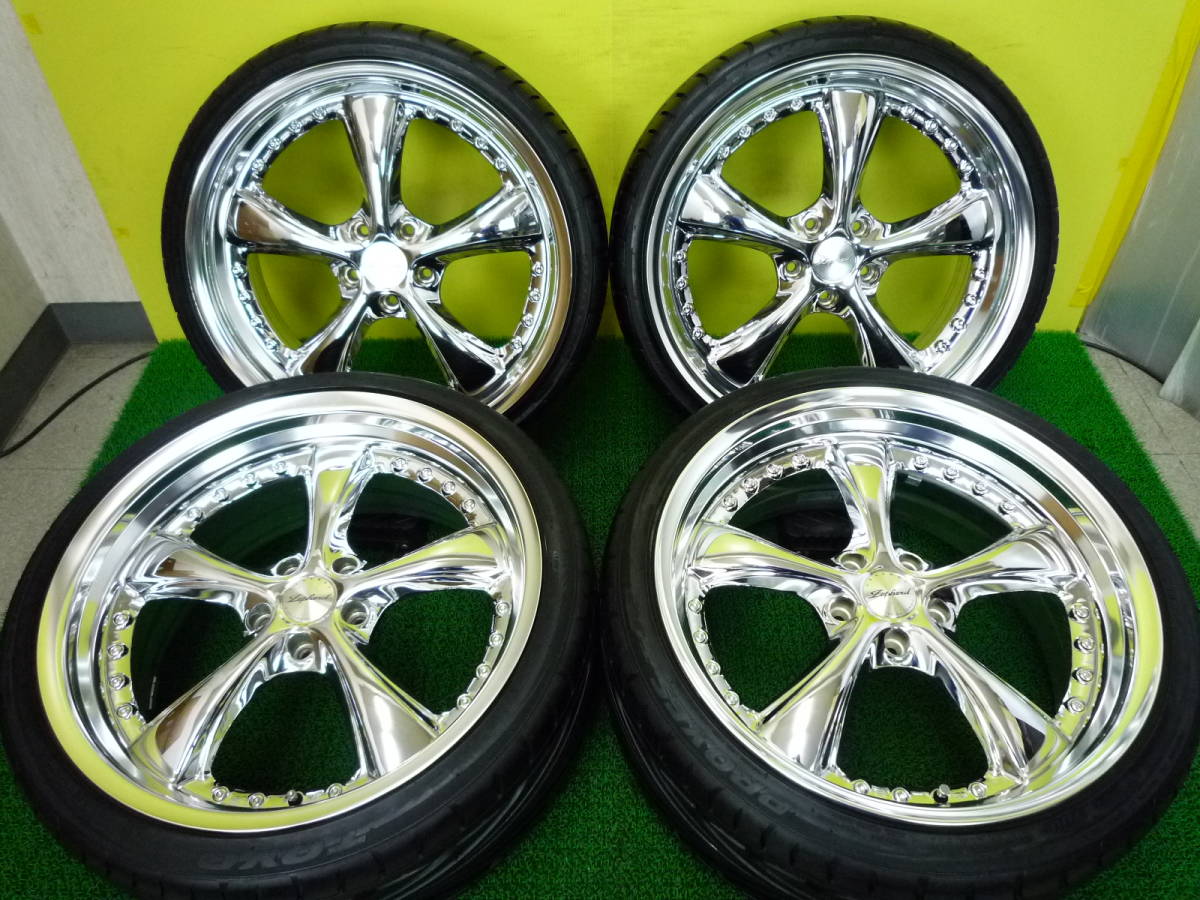 245/30R20 ホイールセット ブラック/クローム S1479 新品 在庫処分 