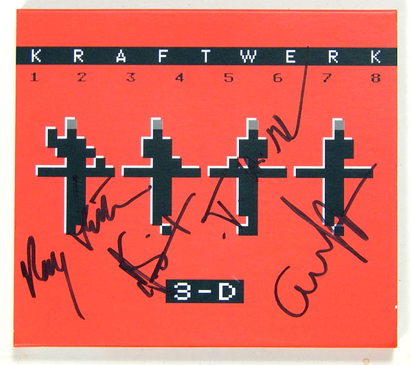 ☆【クラフトワーク／Kraftwerk】直筆サイン入りCD☆ クラフトワーク