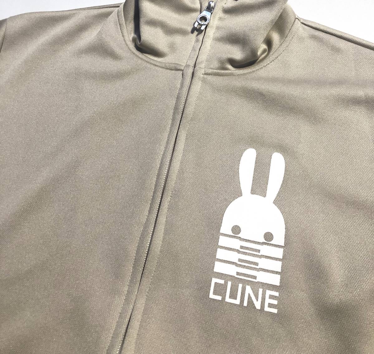 美品 名作 CUNE キューン スタンドジップジャージ トラックジャケット