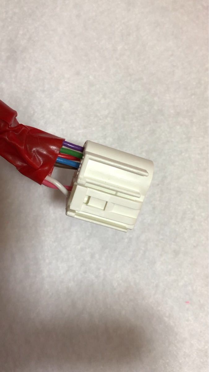 プリウスα ZVW40 ZVW41 純正 ドアミラー 左 ホワイトパール 7ピン 87940-47260_7